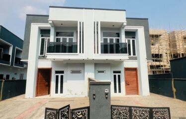 4 Bedroom Semi Detached Duplex plus Bq  with World Class Features