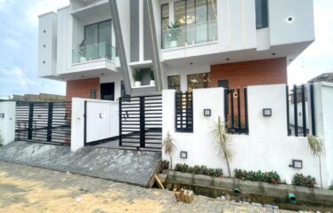 CONTEMPORARY SEMI DETACHED DUPLEX WITH BQ FOR SALE, AJAH LEKKI LAGOS.