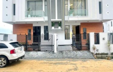 CONTEMPORARY SEMI DETACHED DUPLEX WITH BQ FOR SALE, AJAH LEKKI LAGOS.