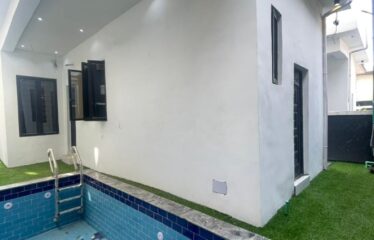 FULLY DETACHED DUPLEX WITH STAIRCASE MOTION SENSOR LIGHT, SWIMMING POOL, TV CONSOLES AND BQ