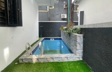 FULLY DETACHED DUPLEX WITH STAIRCASE MOTION SENSOR LIGHT, SWIMMING POOL, TV CONSOLES AND BQ