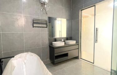 FULLY DETACHED DUPLEX WITH STAIRCASE MOTION SENSOR LIGHT, SWIMMING POOL, TV CONSOLES AND BQ