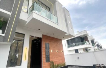 CONTEMPORARY SEMI DETACHED DUPLEX WITH BQ FOR SALE, AJAH LEKKI LAGOS.