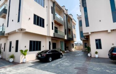 SEMI DETACHED DUPLEX WITH LUXURY INTERIOR, INVERTER AND BQ FOR SALE. CHEVRON LEKKI, LAGOS.