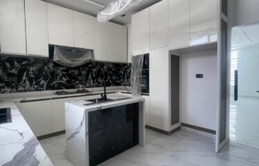 FULLY DETACHED DUPLEX BUILT ON TWO FLOORS, ROOFTOP AND BQ CHEVRON LEKKI LAGOS.