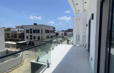 FULLY DETACHED DUPLEX BUILT ON TWO FLOORS, ROOFTOP AND BQ CHEVRON LEKKI LAGOS.