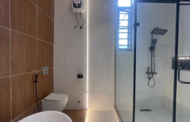 FULLY DETACHED DUPLEX WITH A SPACIOUS LIVING ROOM, SWIMMING POOL, TV CONSOLE AND BQ